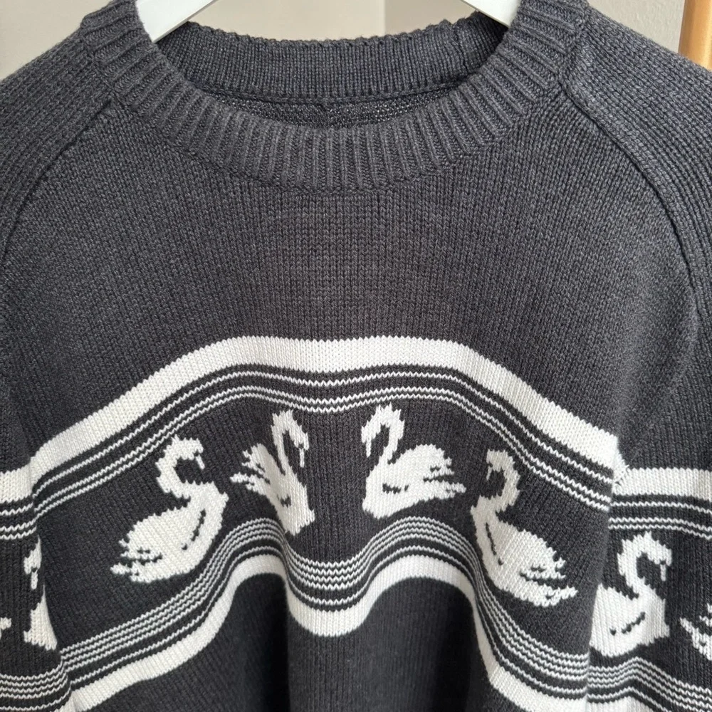 The A&F Madeline Swan Crew Sweater - Picture 3 of 4